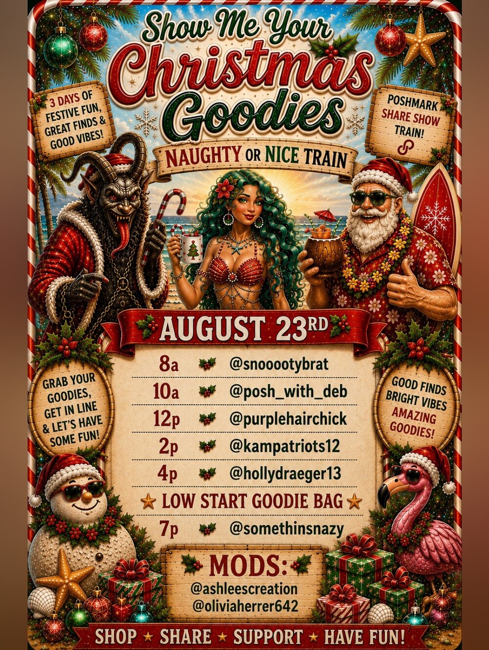 Show Me Your Christmas Goodies 3 Day Share Show Train August 21,22,23 - Picture 6 of 13